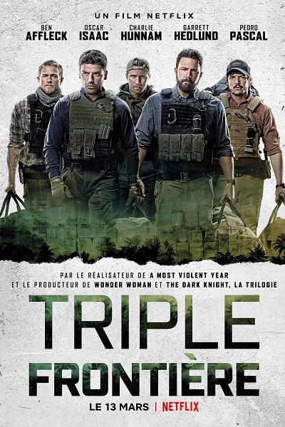 Triple Frontier Films streaming VF : A la frontière de la Colombie, du Pérou et du Brésil, les liens de cinq amis sont mis à rude épreuve